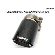 Akrarovic накрайници с Карбоновата обвивка - Ed01-Ed08